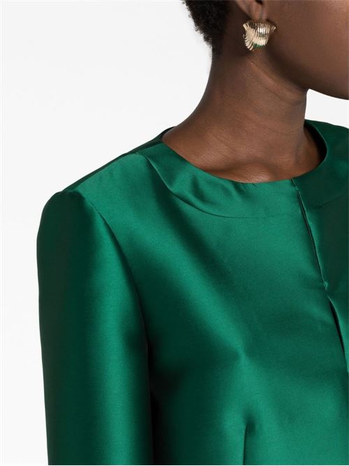 Giacca Donna verde senza colletto ALBERTA FERRETTI | A052266250389
